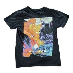 Bring Me the Horizon Vintage Concert Shirt: Adult Medium: screamo: Warped Tour